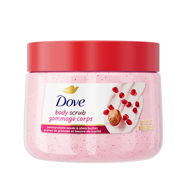 Tẩy Tế Bào Chết Dove Pomegranate Seeds & Shea Butter Body Scrub 425g