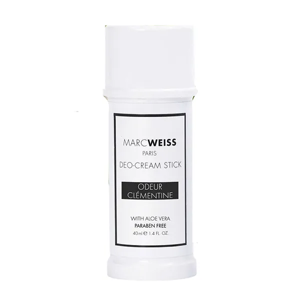 Thanh Khử Mùi Hương Nước Hoa Ngăn Mồ Hôi Marcweiss Paris Deo-Cream Stick Odeur Clémentine 40ml