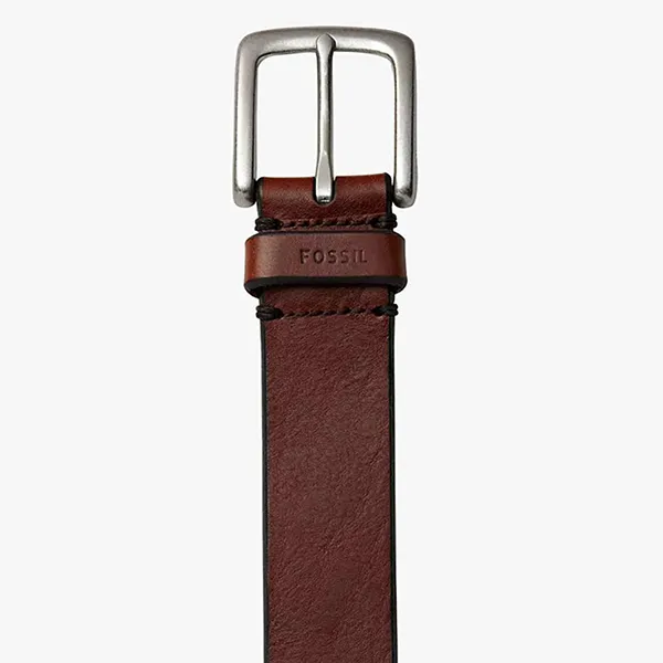 Thắt Lưng Nam Fossil Joe Belt MB125220 Màu Nâu Size 36inch