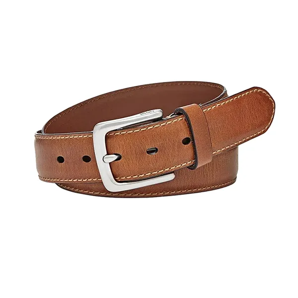 Thắt Lưng Nam Fossil Men's Aiden Medium Belt MB1255200-36 Màu Nâu Size 36