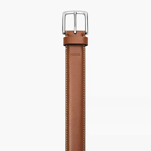 Thắt Lưng Nam Fossil Men's Aiden Medium Belt MB1255200-36 Màu Nâu Size 36