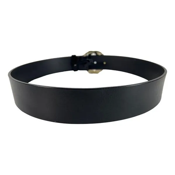 Thắt Lưng Nữ Gucci GG Cinto Gucci GG Logo Buckle Preto 4cm Màu Đen Size 85