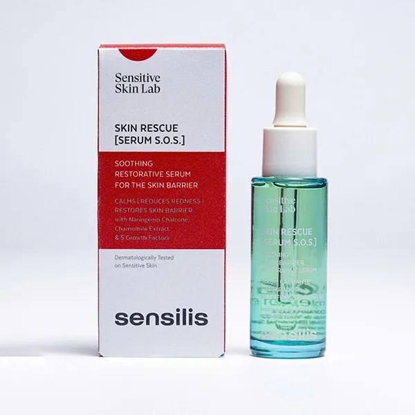 Tinh Chất Hỗ Trợ Phục Hồi Và Làm Dịu Da Sensilis Sensitive Skin Lab Rescue [Serum S.O.S] 30ml