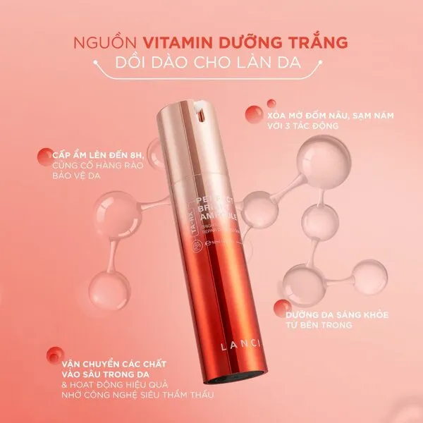 Tinh Chất Mờ Thâm Nám Lanci Perfect Bright Ampoule 50ml