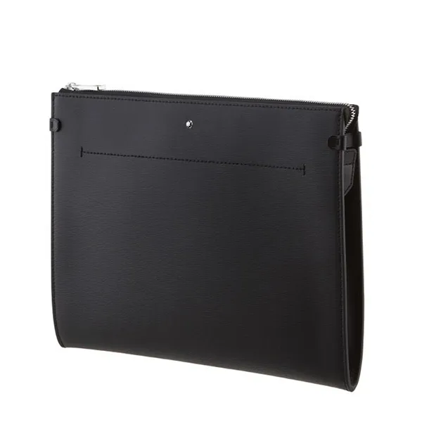 Túi Cầm Tay Nam MontbLanc Meisterstück 4810 Men's Portfolio Clutch Bag Pouch 129234 Màu Đen