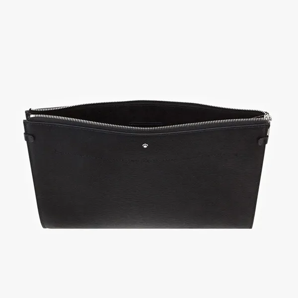 Túi Cầm Tay Nam MontbLanc Meisterstück 4810 Men's Portfolio Clutch Bag Pouch 129234 Màu Đen