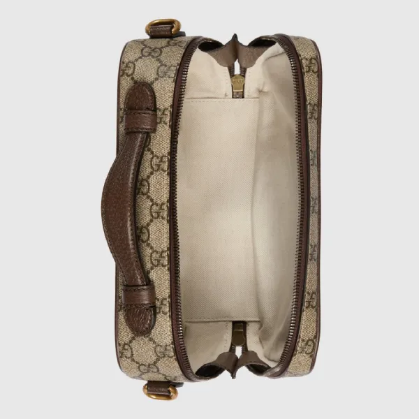 Túi Đeo Chéo Gucci Ophidia Ophidia Small Crossbodybag ‎739392 96IWT 8745 Màu Nâu Be