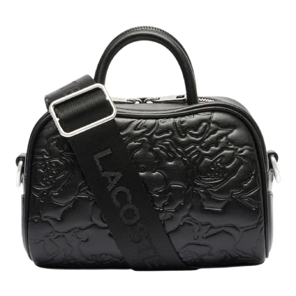 Túi Đeo Chéo Nữ Lacoste Women's Mini Lora Leather Bag NF4751HN Q03 Màu Đen