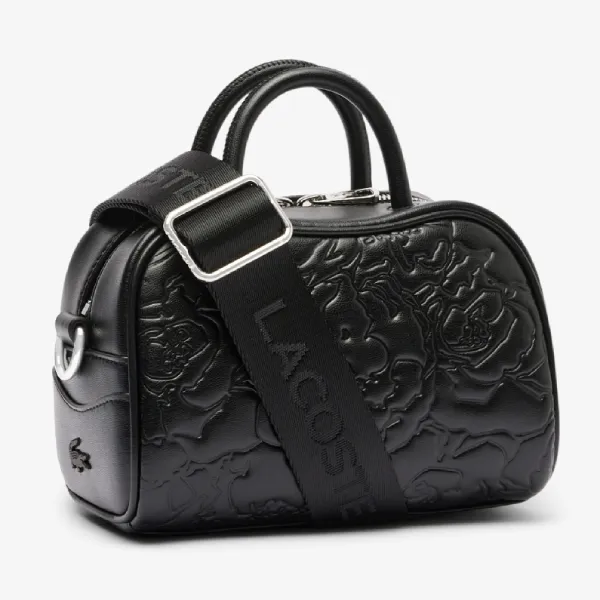 Túi Đeo Chéo Nữ Lacoste Women's Mini Lora Leather Bag NF4751HN Q03 Màu Đen
