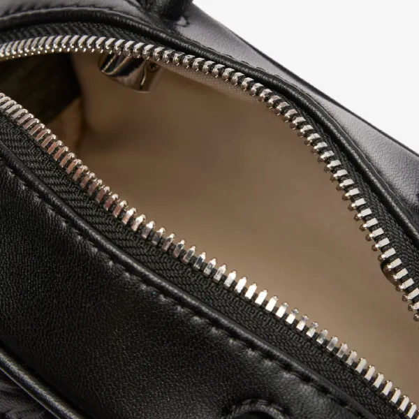 Túi Đeo Chéo Nữ Lacoste Women's Mini Lora Leather Bag NF4751HN Q03 Màu Đen