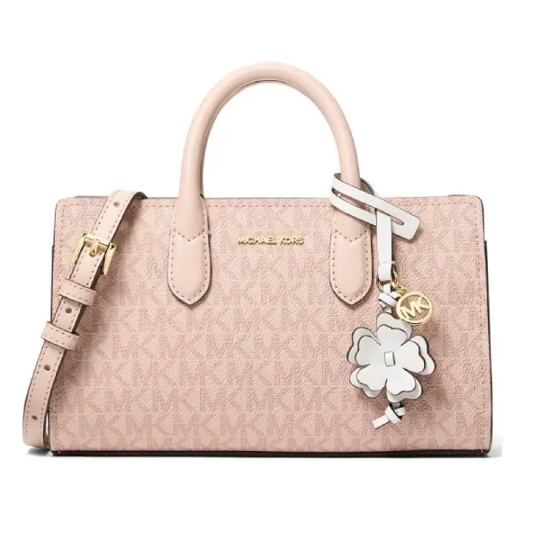 Túi Đeo Chéo Nữ Michael Kors MK Ascarlett Extra-Small Crossbody Bag Màu Hồng