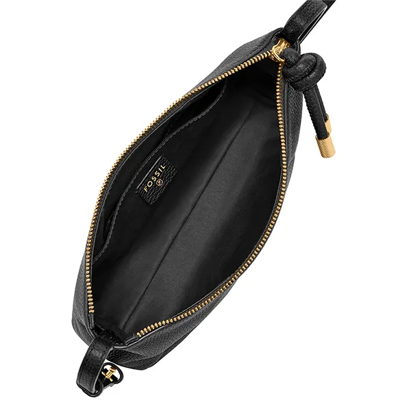 Túi Đeo Chéo Nữ Fossil Willa Leather Small Crossbody Bag ZB11172001 Màu Đen