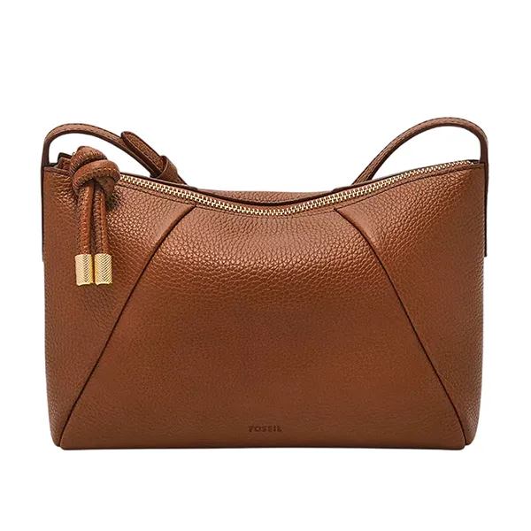 Túi Đeo Chéo Nữ Fossil Willa Leather Small Crossbody Bag ZB11172200 Màu Nâu