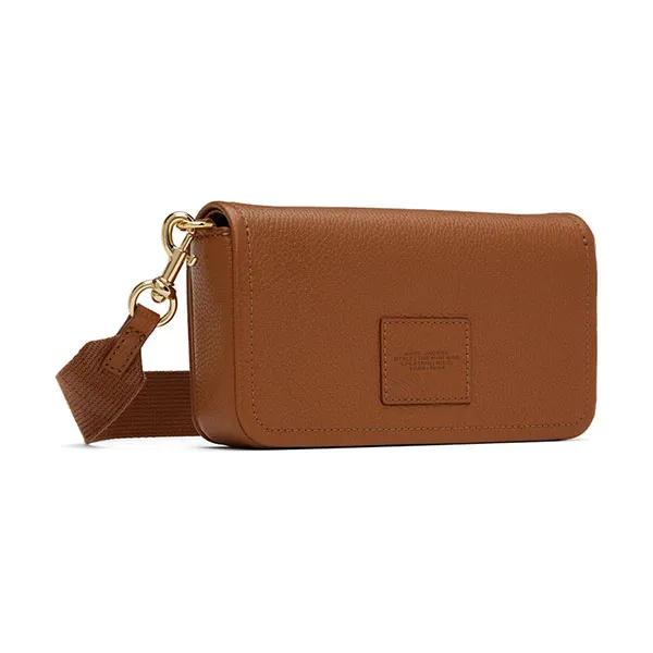 Túi Đeo Chéo Nữ Marc Jacobs Brown The Leather Mini Bag 251190F048067 Màu Nâu