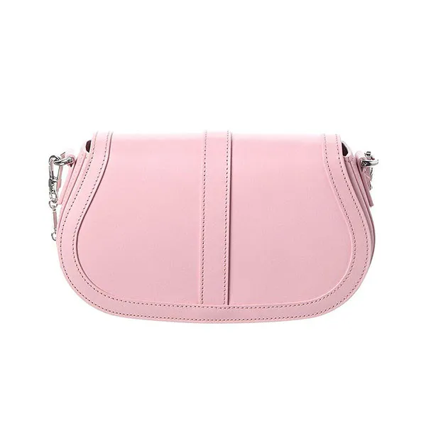 Túi Đeo Chéo Nữ Versace Women's Pink Leather Shoulder Bag Màu Hồng