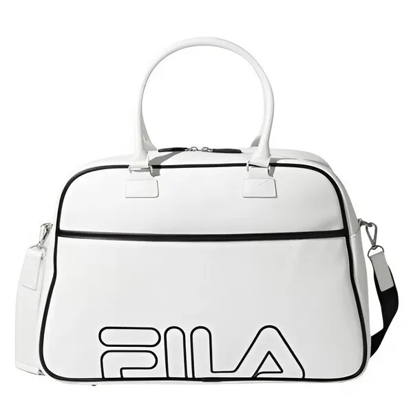 Túi Tote Nữ Fila Linear PU Big Tote Bag FS3BCF5313X OWH Màu Trắng