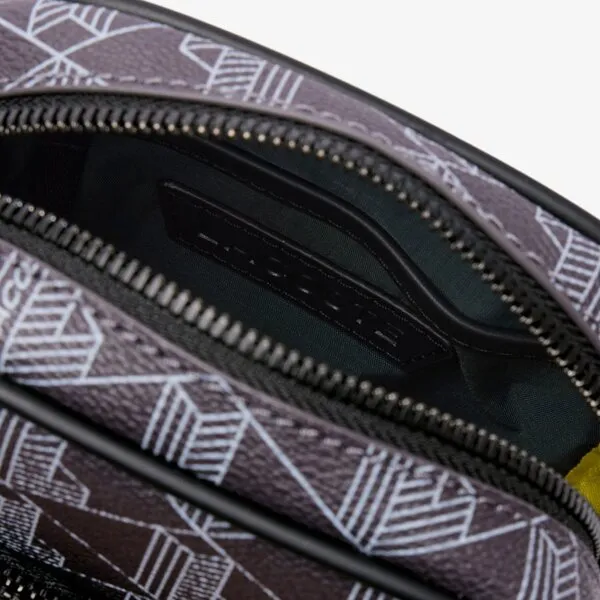 Túi Đeo Vai Nam Lacoste The Blend Small Shoulder Bag Black NH4914BG Q84 Màu Đen