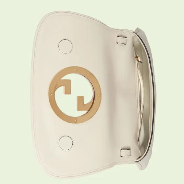 Túi Đeo Vai Nữ Gucci Blondie Shoulder Bag 'White' 699268-UXX0G-9022 Màu Trắng
