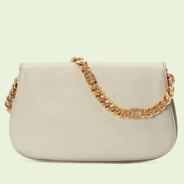 Túi Đeo Vai Nữ Gucci Blondie Shoulder Bag 'White' 699268-UXX0G-9022 Màu Trắng