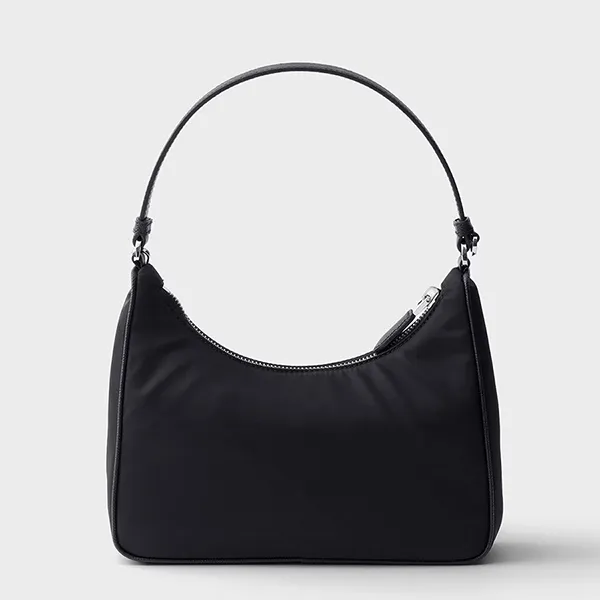 Túi Đeo Vai Nữ Prada Re-Edition 2005 Re-Nylon and Saffiano Mini Bag Màu Đen