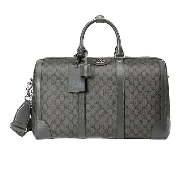 Túi Đựng Đồ Gucci Savoy Small Duffle Bag Grey Black 724642-UULHK-8576 Màu Đen Xám