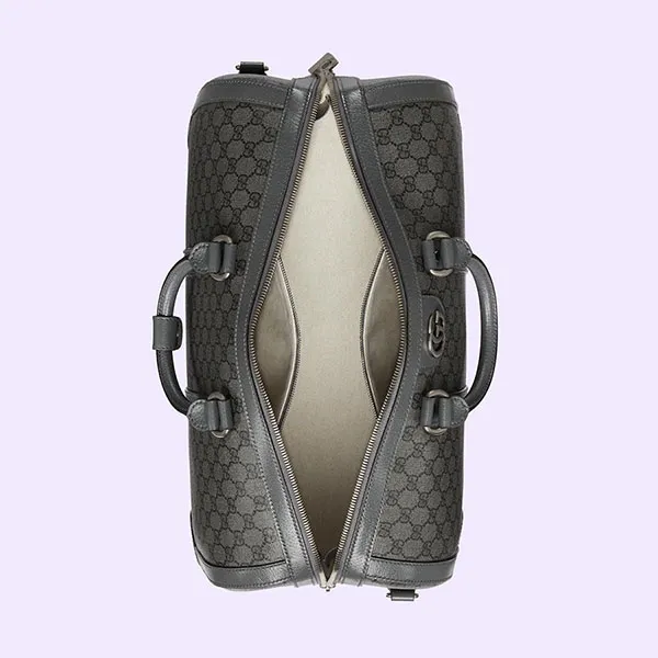 Túi Đựng Đồ Gucci Savoy Small Duffle Bag Grey Black 724642-UULHK-8576 Màu Đen Xám
