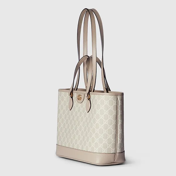 Túi Tote Nữ Gucci Ophidia Small Tote Bag 765043-FAA4G-9897 Màu Beige