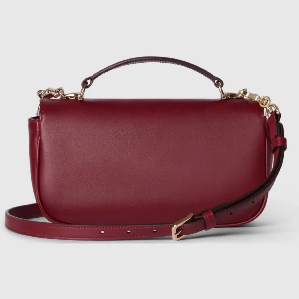 Túi Xách Tay Nữ Gucci Horsebit 1955 Soft Small Top-Handle Bag 815206-AAEC2-6207 Màu Đỏ