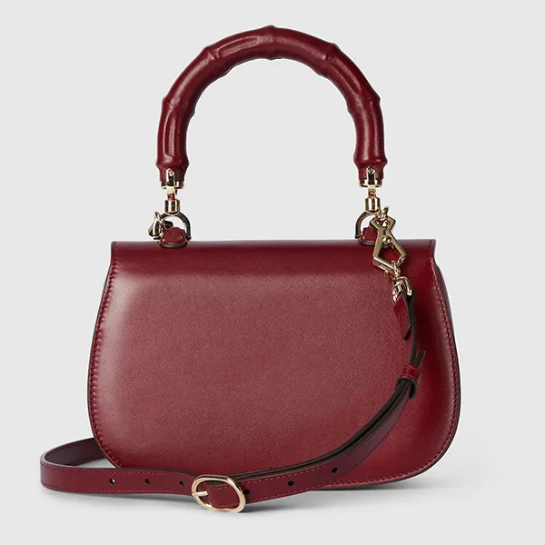 Túi Xách Tay Nữ Gucci Bamboo 1947 Small Handle Bag 827815 AAEDB 6207 Màu Đỏ
