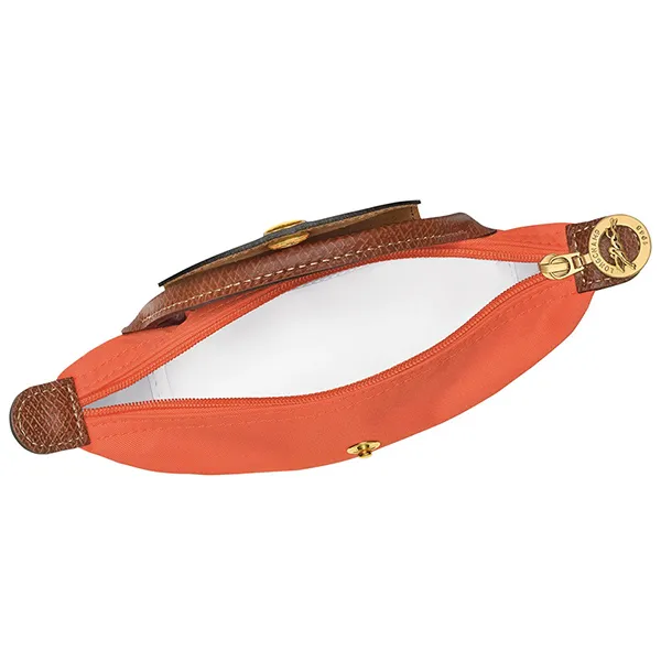 Túi Xách Tay Nữ Longchamp Le Pliage Original Pouch With Handle 34175089P85 Màu Cam