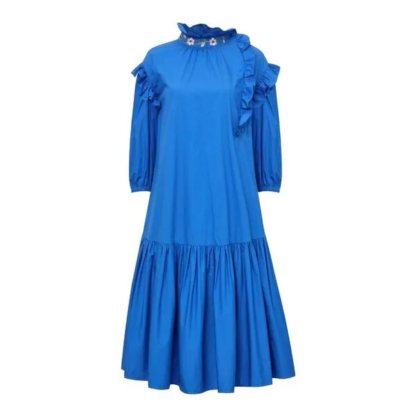 Váy Liền Nữ F2 Fashion & Freedom Women's Kate Dress In Cobalt Blue D830-GREEN CB-S-0924 Màu Xanh Coban Size S