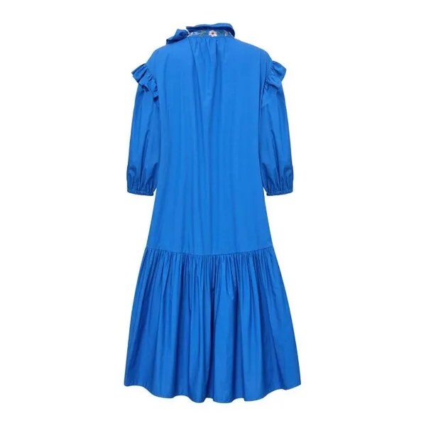 Váy Liền Nữ F2 Fashion & Freedom Women's Kate Dress In Cobalt Blue D830-GREEN CB-S-0924 Màu Xanh Coban Size S