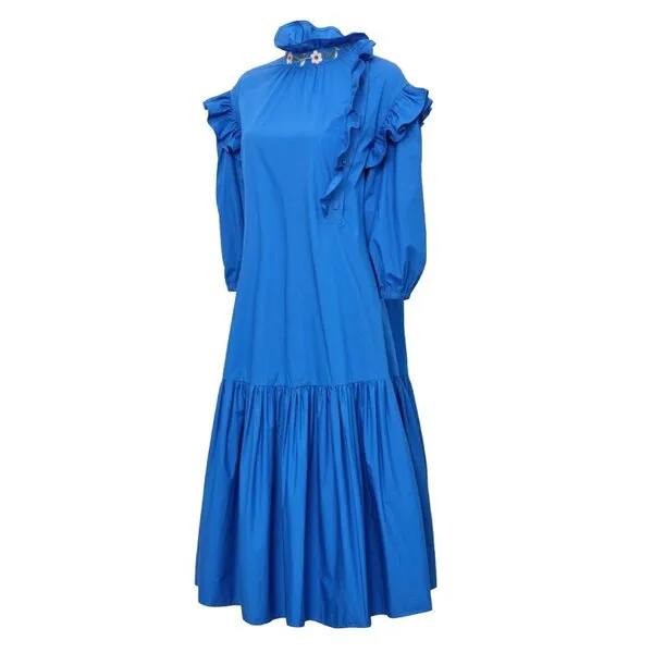 Váy Liền Nữ F2 Fashion & Freedom Women's Kate Dress In Cobalt Blue D830-GREEN CB-S-0924 Màu Xanh Coban Size S