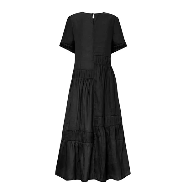 Váy Linen Nữ F2 Fashion & Freedom D780-D-S-1123 Màu Đen Size S