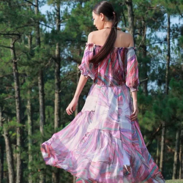 Váy Maxi Nữ F2 Fashion & Freedom Into The Wood D818-NM-S-0524 Nhiều Màu Size S