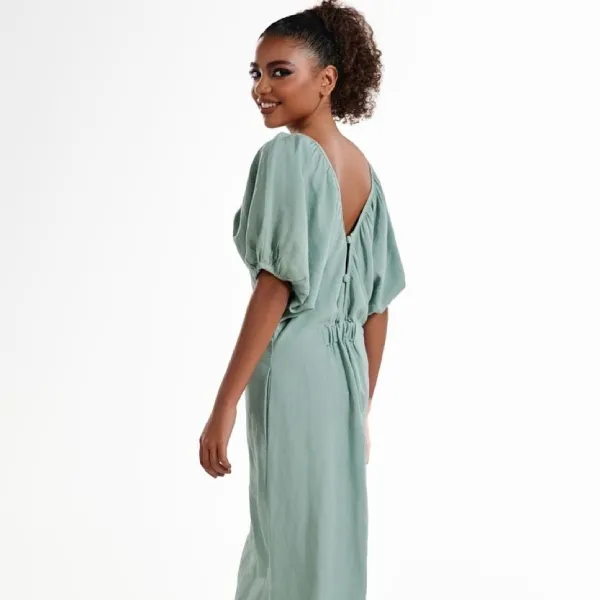 Váy Suông Nữ F2 Fashion & Freedom D819-XANH-S-0524 Màu Xanh Size S