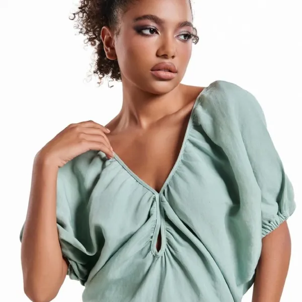 Váy Suông Nữ F2 Fashion & Freedom D819-XANH-S-0524 Màu Xanh Size S