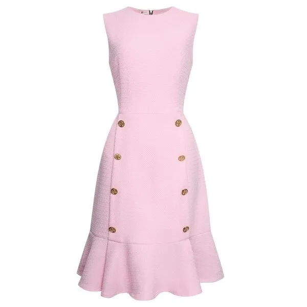 Váy Xòe Nữ F2 Fashion & Freedom Women's Light Pink Dress D827-HN-S-0824 Màu Hồng Nhạt Size S