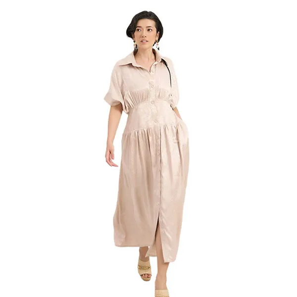 Váy Xòe Nữ F2 Fashion & Freedom Women's The Girl In Vogue D755-KH-S-0923 Màu Kem Size S