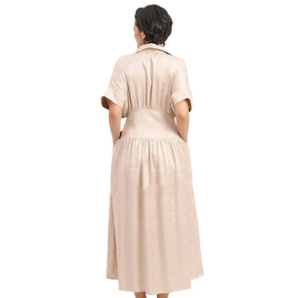 Váy Xòe Nữ F2 Fashion & Freedom Women's The Girl In Vogue D755-KH-S-0923 Màu Kem Size S