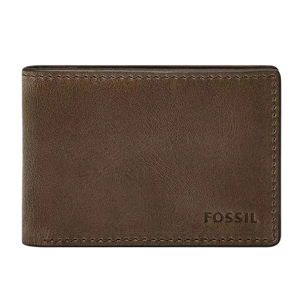 Ví Nam Fossil Derrick Front Pocket Bifold ML4702147 Màu Khaki