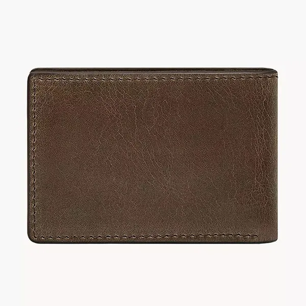 Ví Nam Fossil Derrick Front Pocket Bifold ML4702147 Màu Khaki