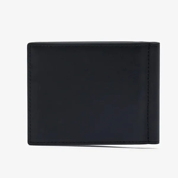 Ví Lacoste Folding Wallet With Bill Clip NH4404FG 000 Màu Đen