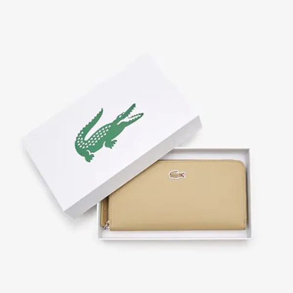 Ví Nữ Lacoste Large L.12.12 Concept Billfold NF2900PO L37 Màu Be
