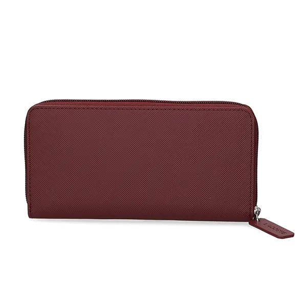 Ví Nữ Lacoste Large L.12.12 Concept Billfold NF2900PO N61 Màu Đỏ Tía