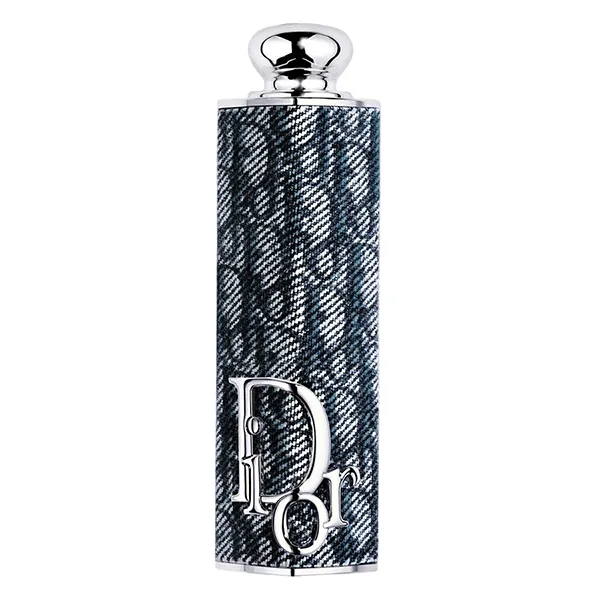 Vỏ Son Dior Addict Lipstick Case Denim Oblique Limited Màu Xanh Denim