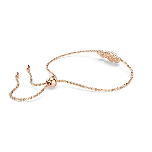 Vòng Đeo Tay Nữ Swarovski Latisha Bracelet Flower, Multicolored, Rose Gold-Tone Plated 5636591 Màu Vàng Hồng