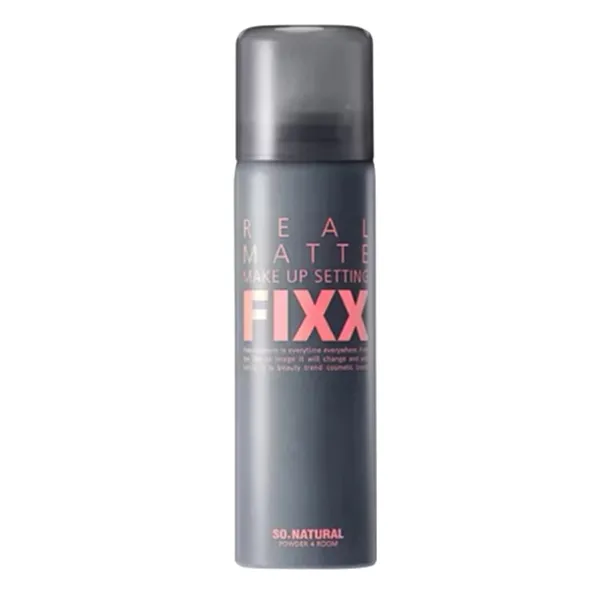 Xịt Khóa Nền Cho Da Dầu So'Natural Real Matte Make Up Setting Fixx 75ml