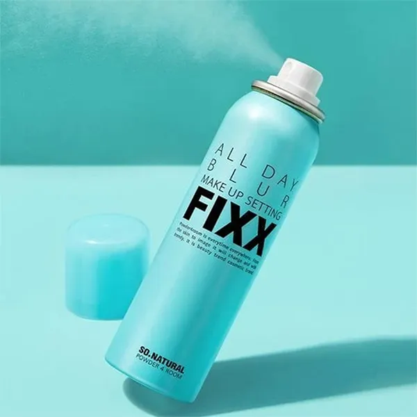 Xịt Khóa Nền So'Natural All Day Blur Makeup Setting Fixx 75ml