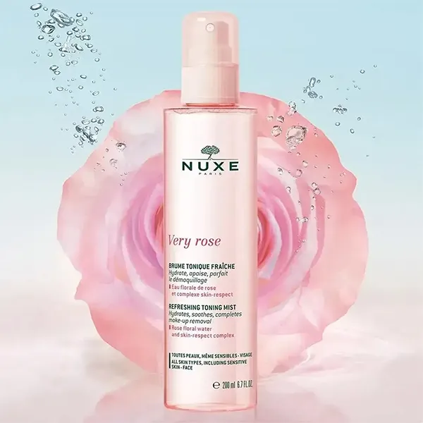 Xịt Khoáng Dưỡng Ẩm Nuxe Very Rose Refreshing Toning Mist 200ml